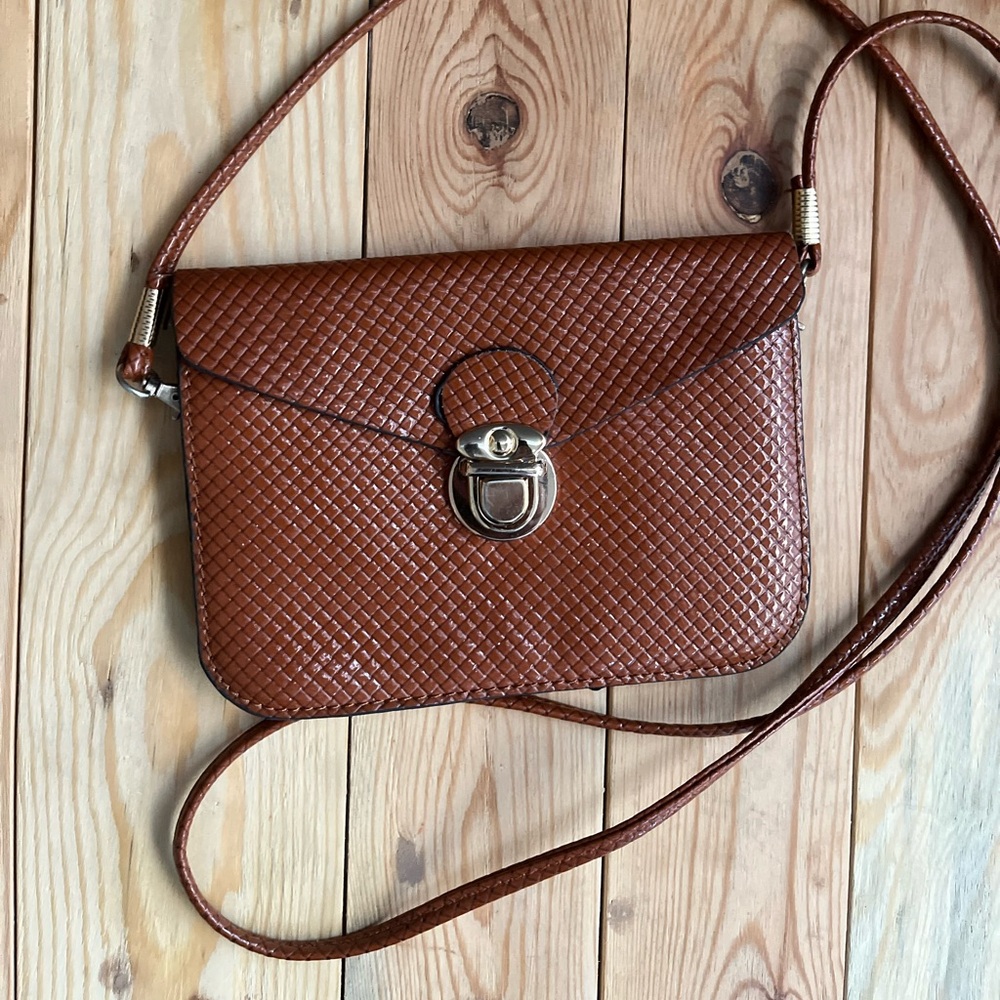 Small Brown shoulder purse